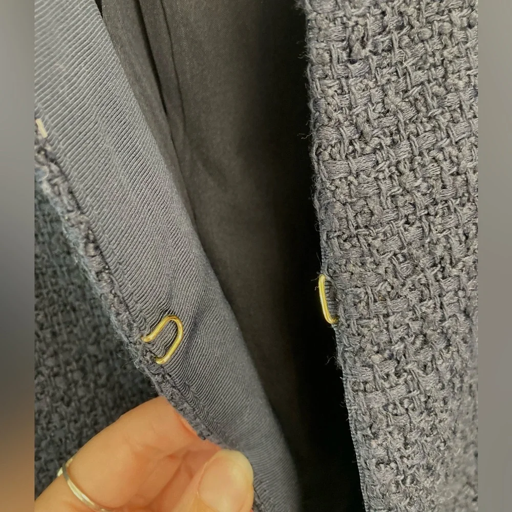 Ann Taylor Blue Topper Jacket - Picture 10 of 10